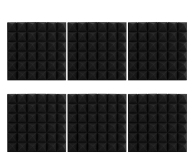 Mozos SPK-PADS pianki wygłuszające wyciszające 6szt 30x30cm - 1309984 - zdjęcie 1